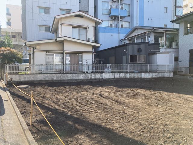 木造2階建て家屋解体工事(神奈川県相模原市中央区相模原)　工事中の様子です。